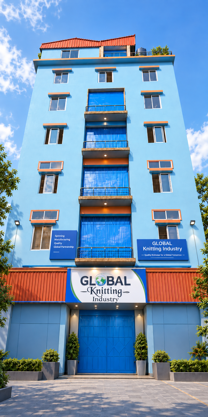 Global Knitting Industry factory building